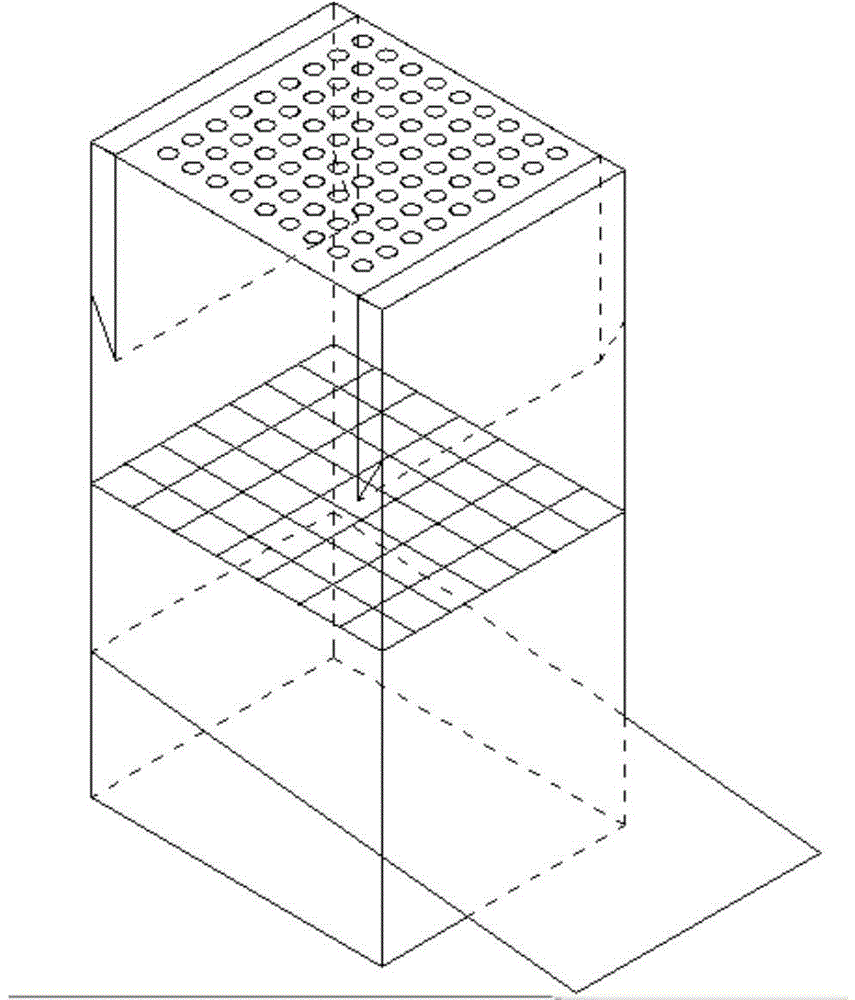 Foundation detecting device and detecting method