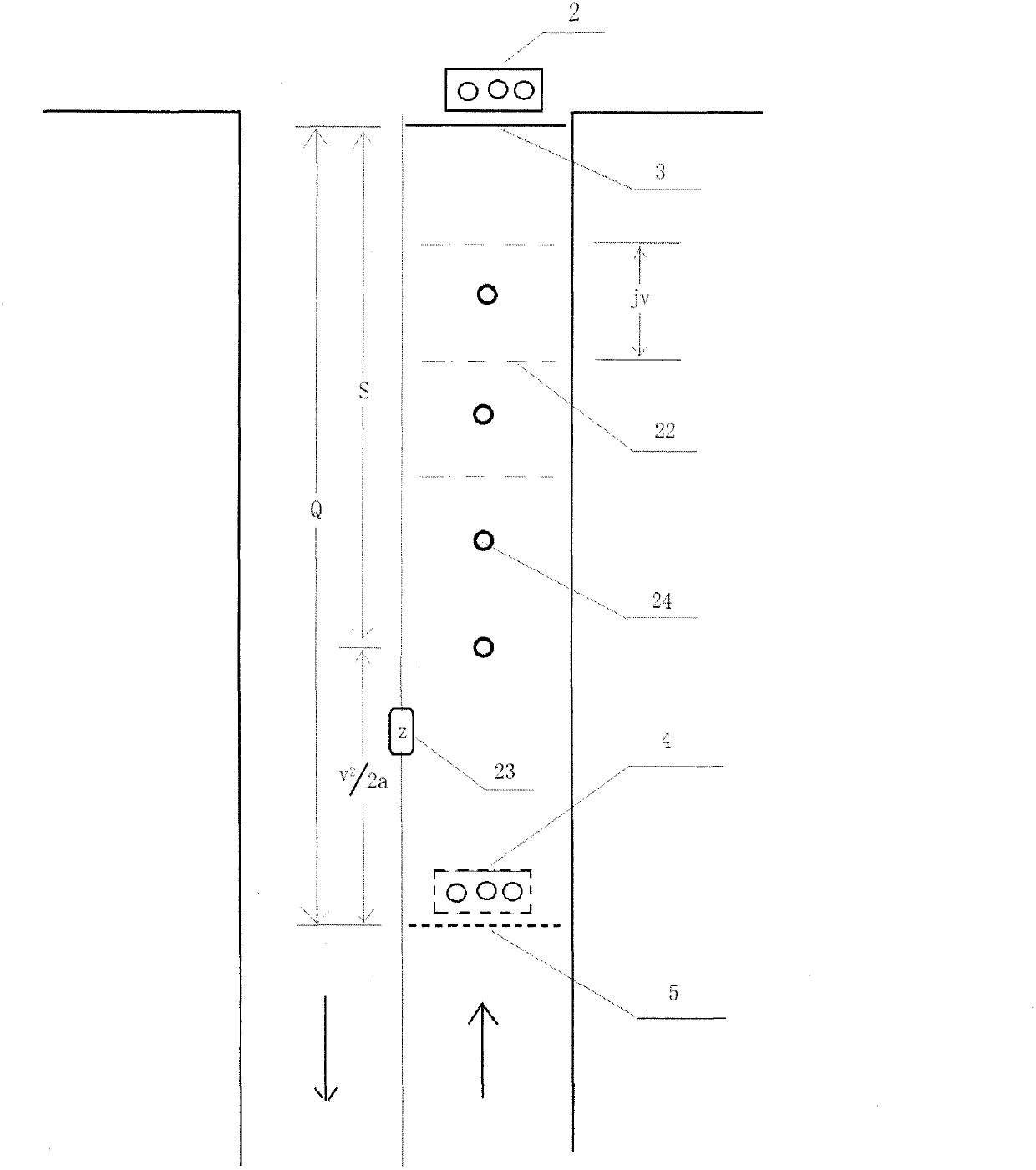 Double-signal control line motor vehicle traffic control system