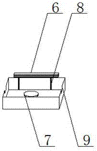 Colored spun yarn fiber dyeing device