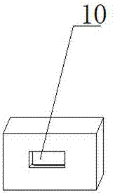 Colored spun yarn fiber dyeing device