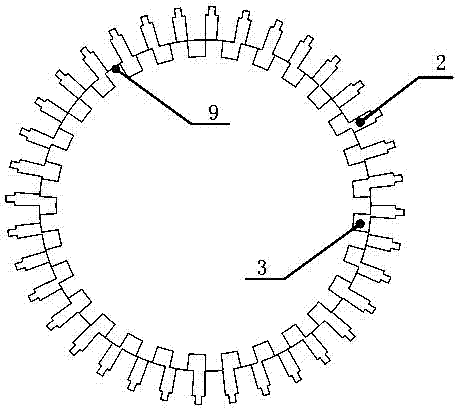 Stator and rotor dual-permanent-magnet excitation harmonic motor