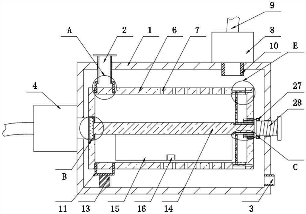 Agricultural product processing drying device and method