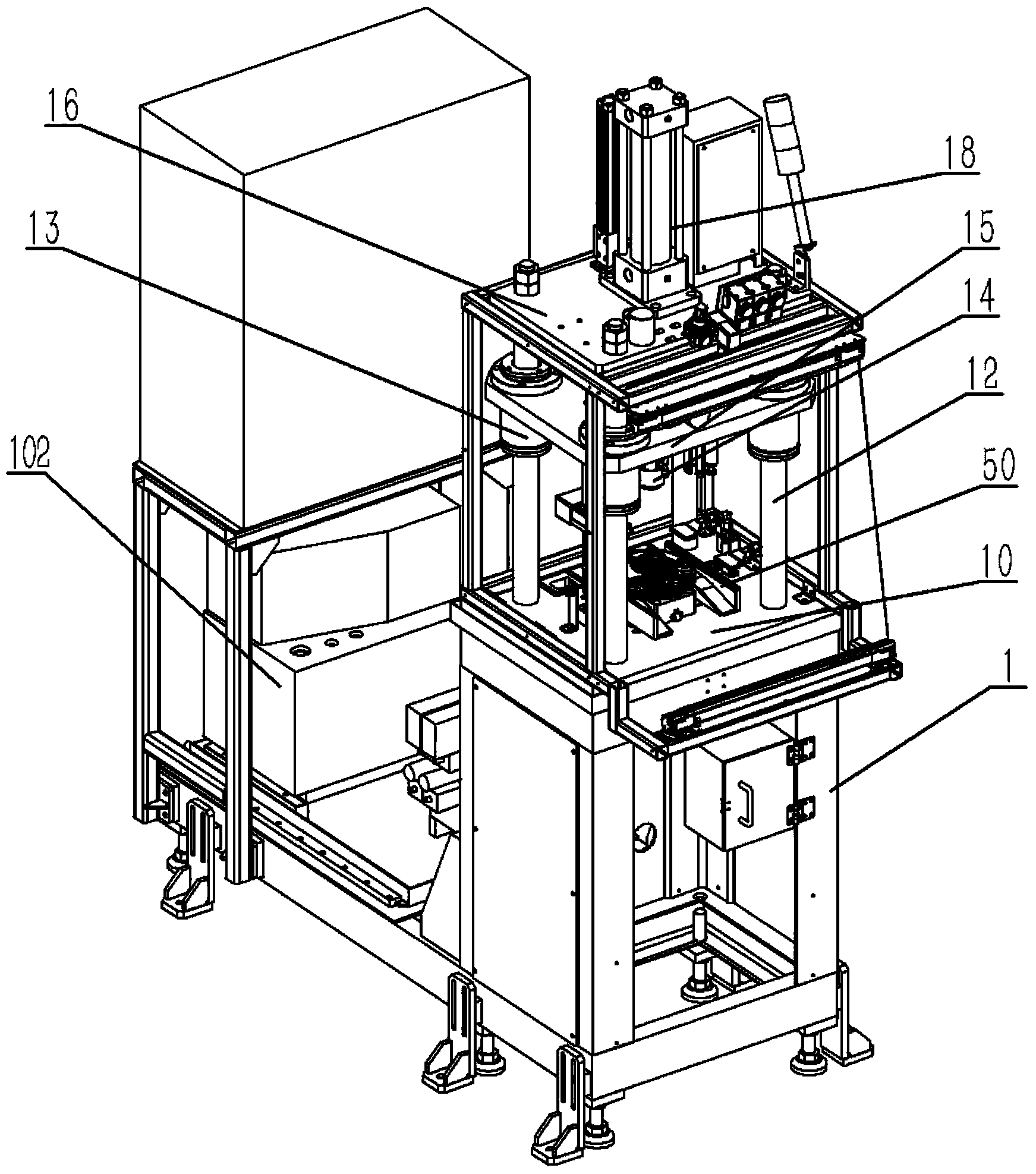 Bush press-in machine