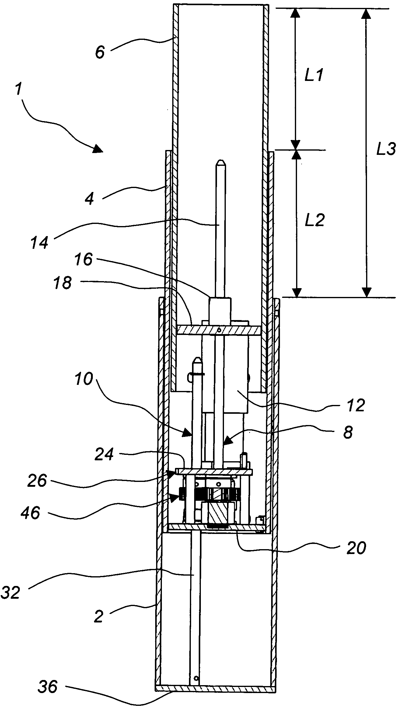 Telescopic device