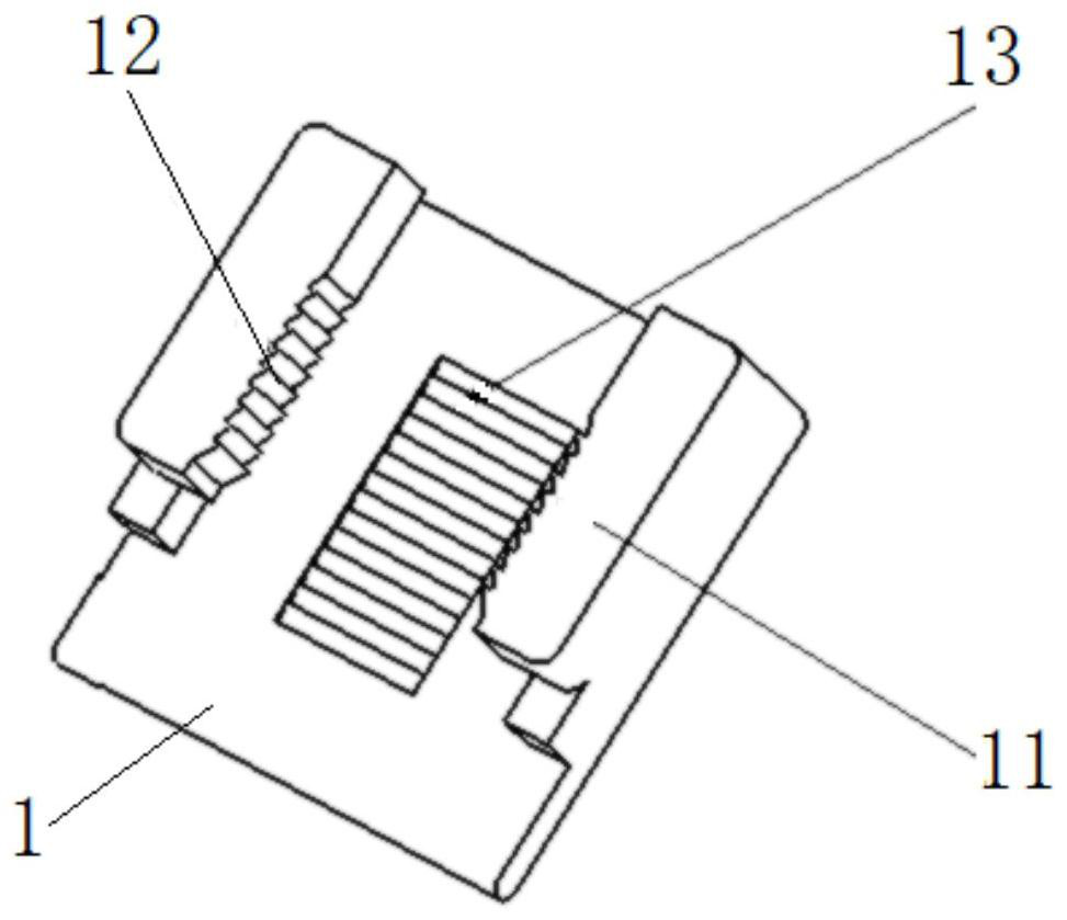 Adjustable front windshield glass mounting and positioning stop block and using method