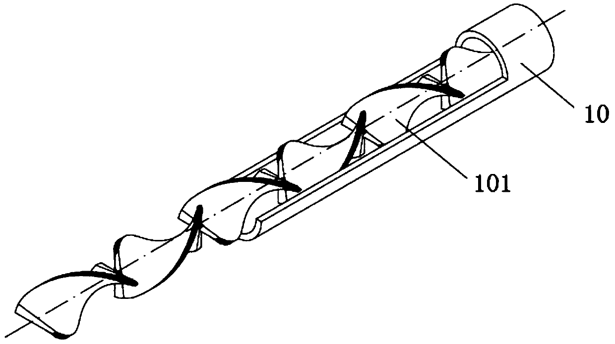 Polymer devolatilization device