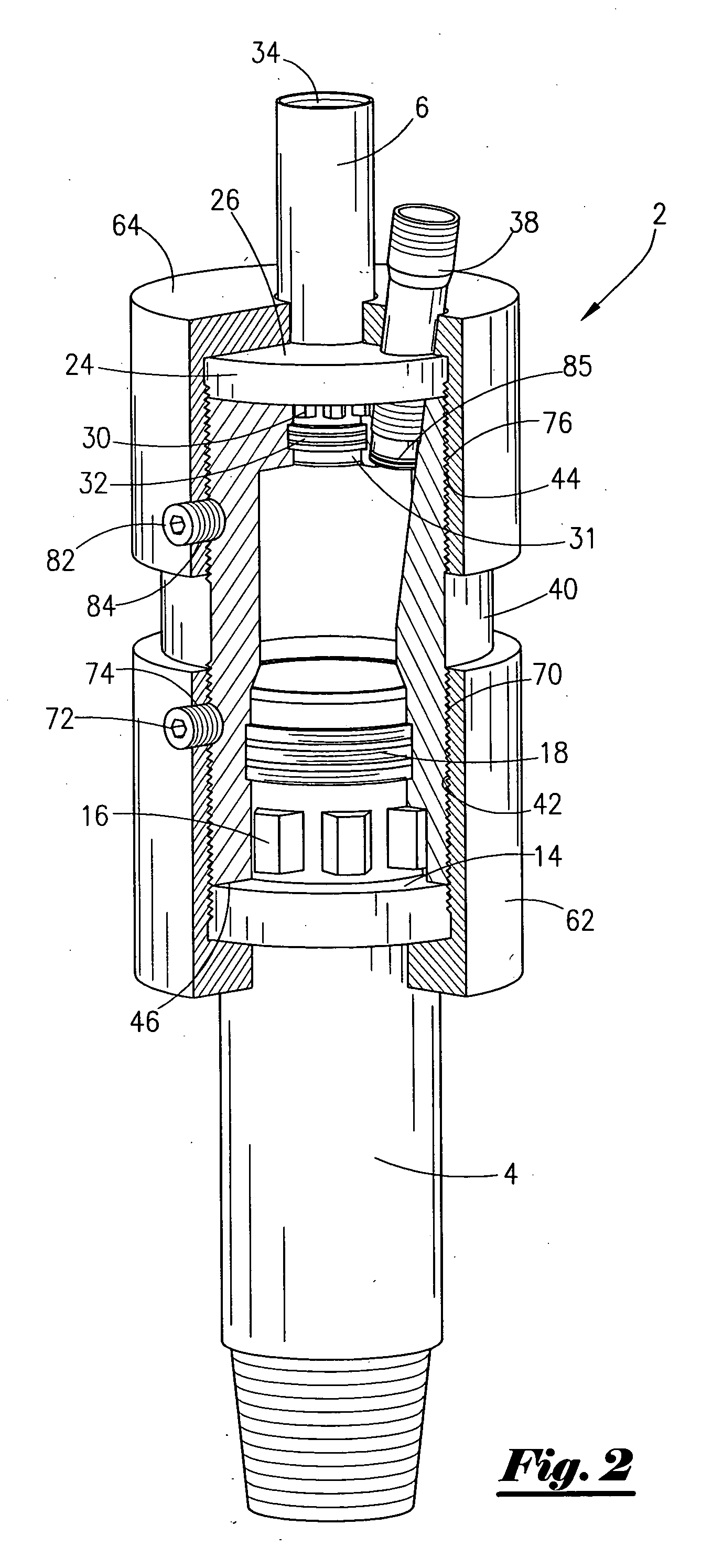 Side entry apparatus and method