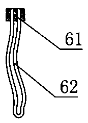 Membrane distillation apparatus used for improving base liquor quality