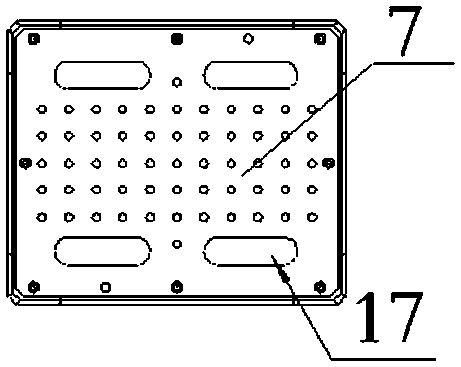 Vertical sand shooting device