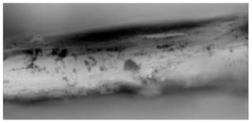 A method for improving the color fastness to wet rubbing of cellulose fiber indigo dyeing