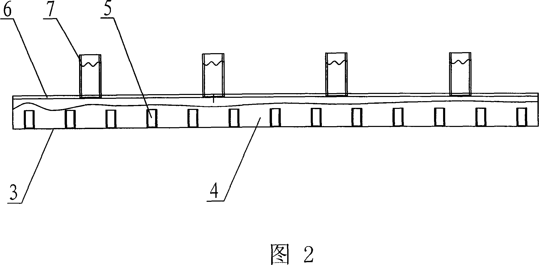 Cooler capable of forming flat jet