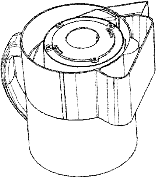 Compressing device of dust collecting barrel and control method thereof