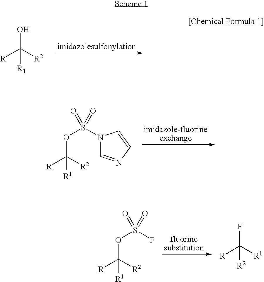 Dehydroxyfluorination agent