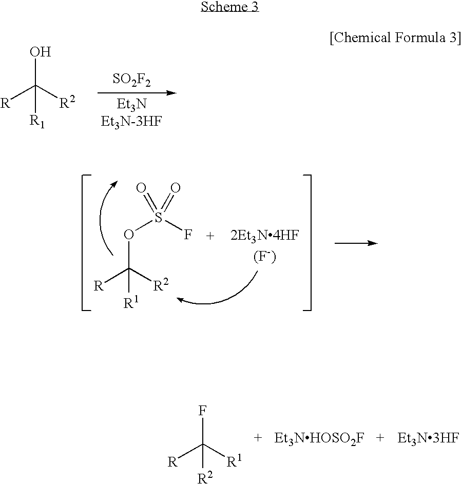 Dehydroxyfluorination agent