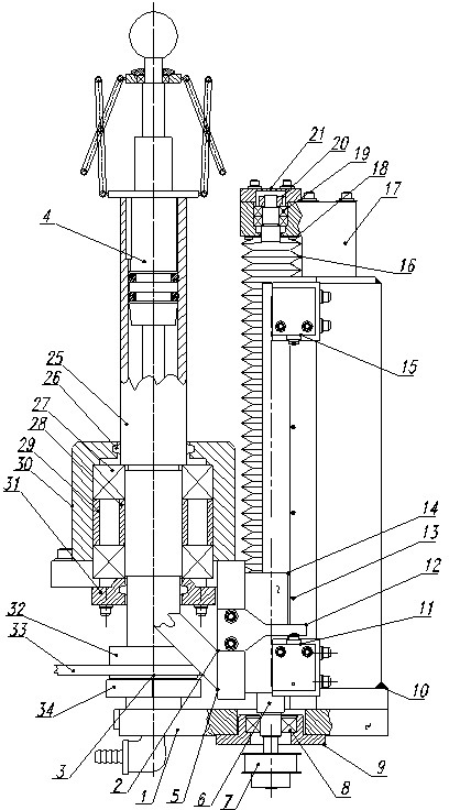 Cleaning equipment for single crystal growth furnace chamber