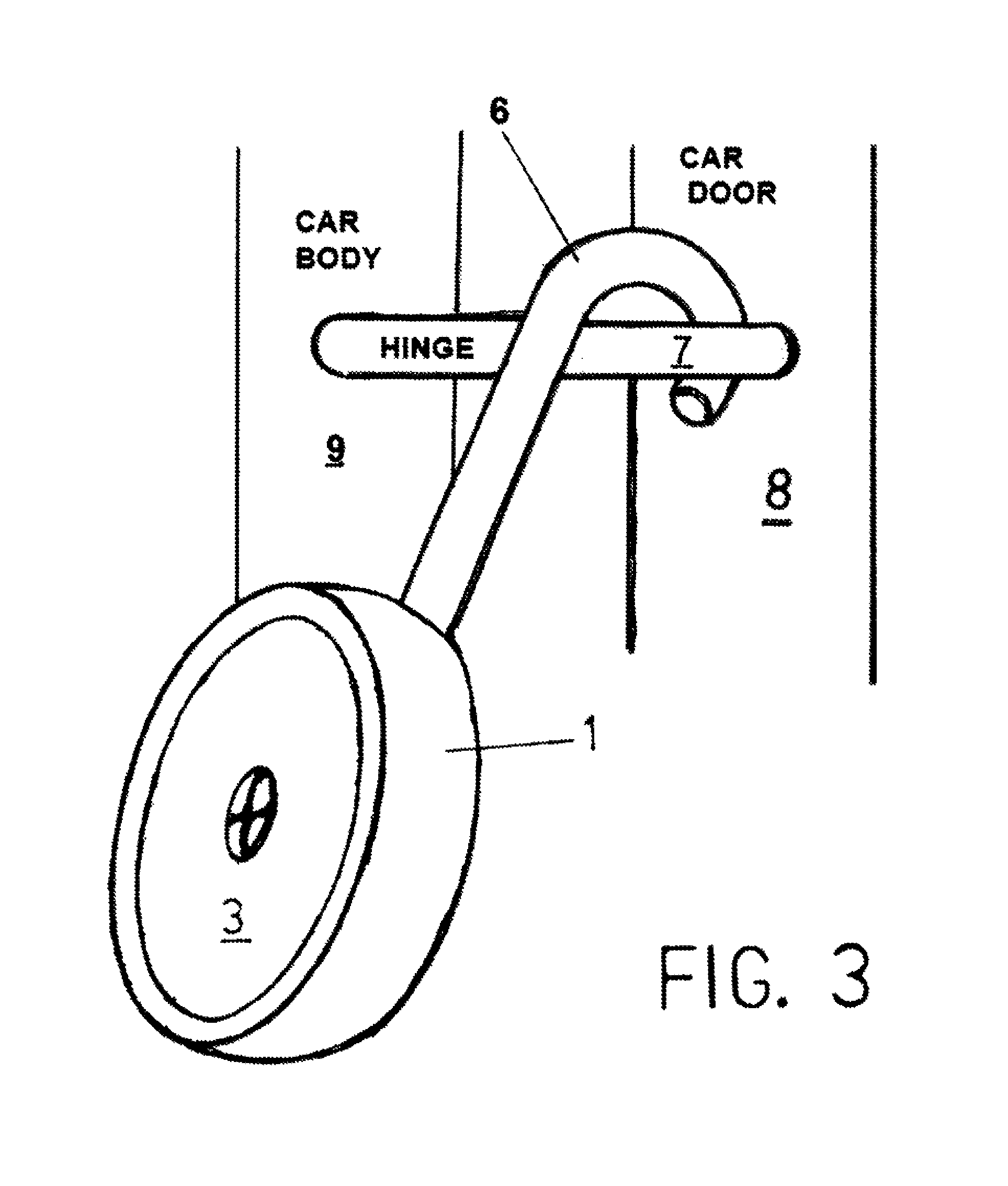 Stay-open universal automobile door jam