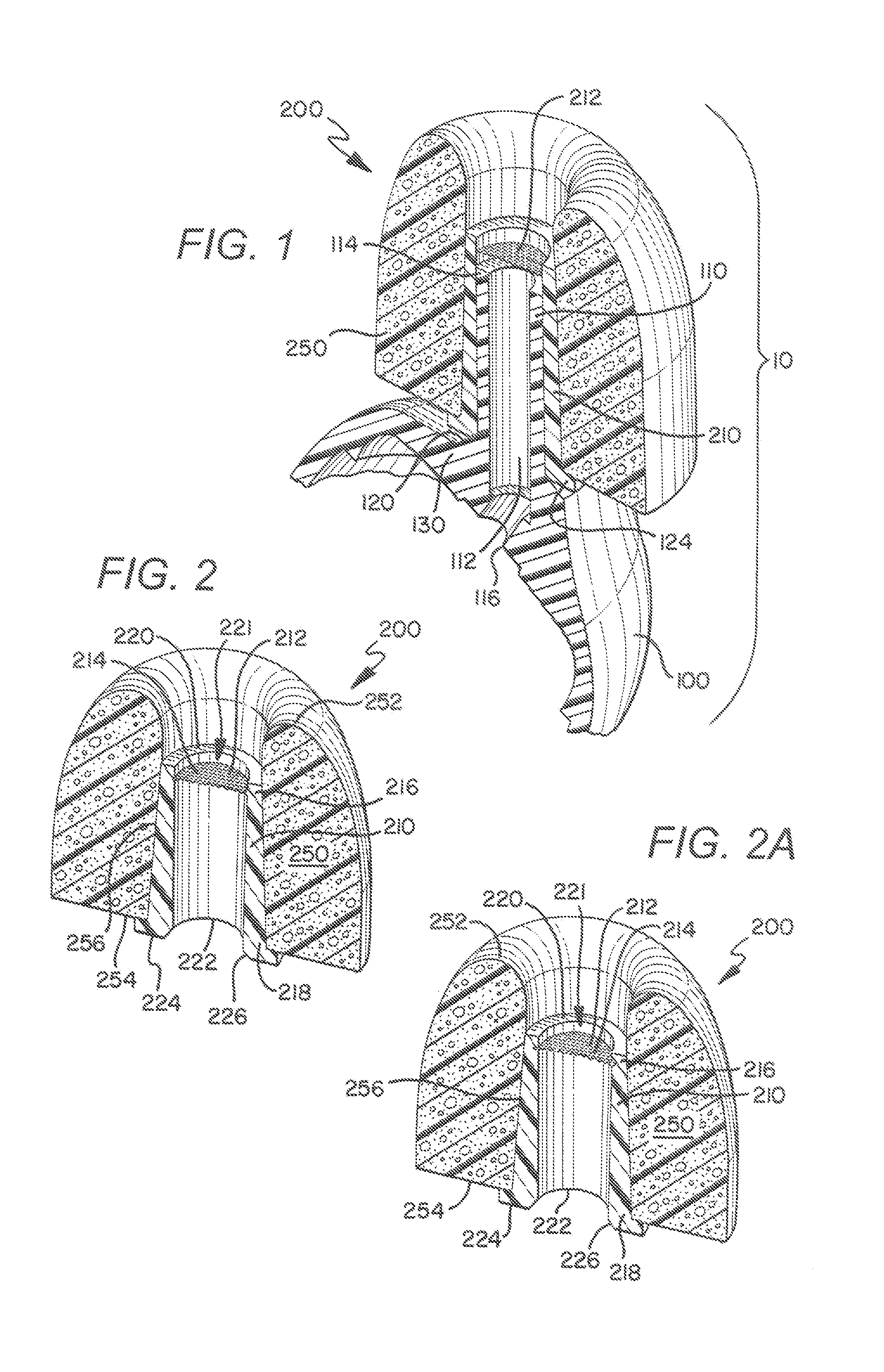 Earphone sleeve assembly having integral barrier