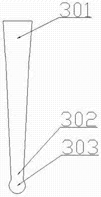 Peanut leaf tissue grinding method and peanut leaf tissue grinding device for extracting DNA