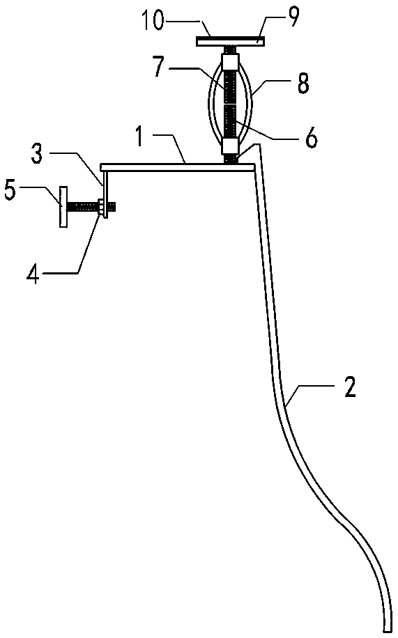 Shaping clamp for repairing of surfaces of concrete guard bars and repairing method of shaping clamp