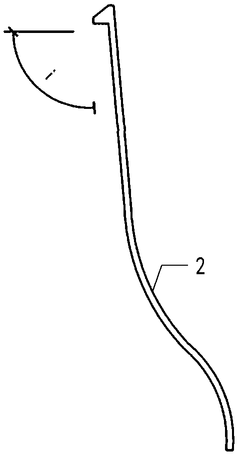 Shaping clamp for repairing of surfaces of concrete guard bars and repairing method of shaping clamp