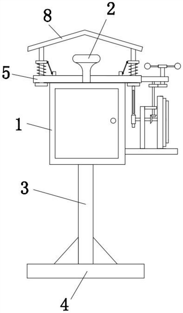 Outdoor environment monitoring device