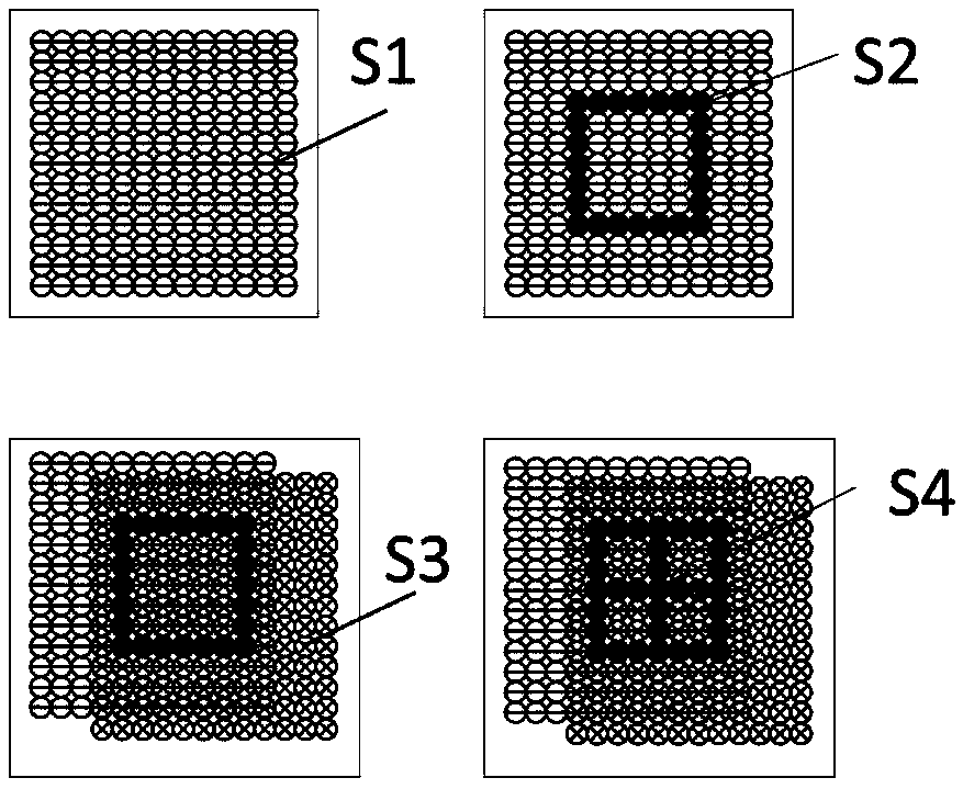 A method for encrypted reading and writing information by using nanotechnology