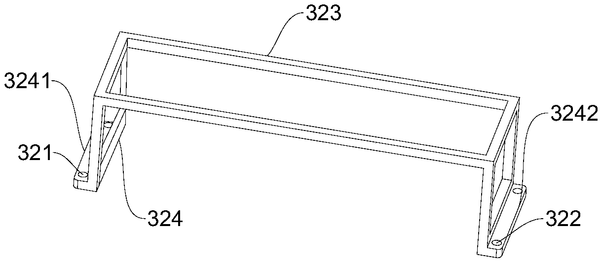 PACK box body and battery PACK system