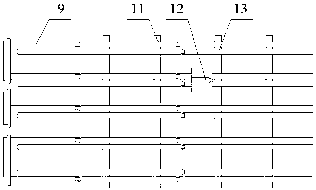 Supporting method for roadway fully-mechanized drivage operation without withdrawal of roadheader