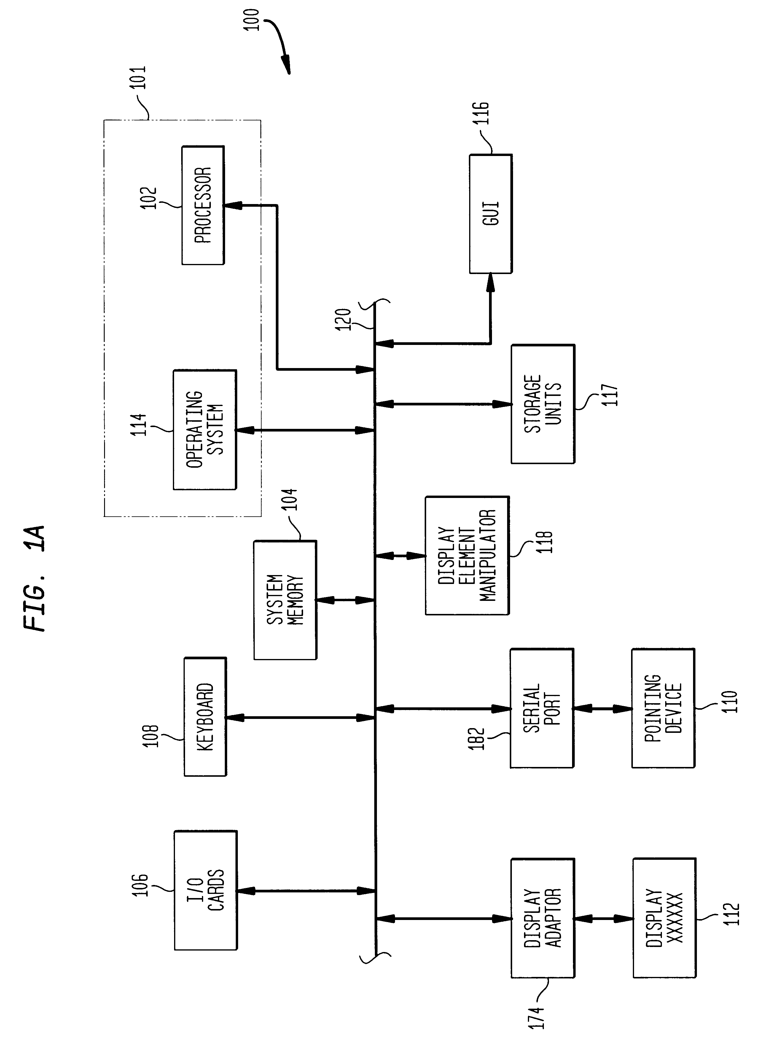 System and method for graphically manipulating display elements in a computer-based system