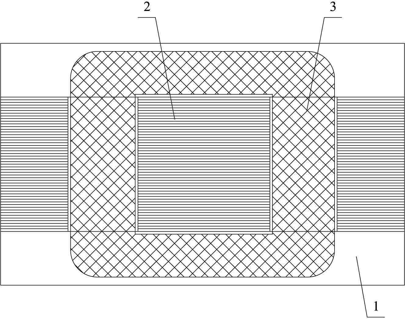 Self-riveting iron core transformer