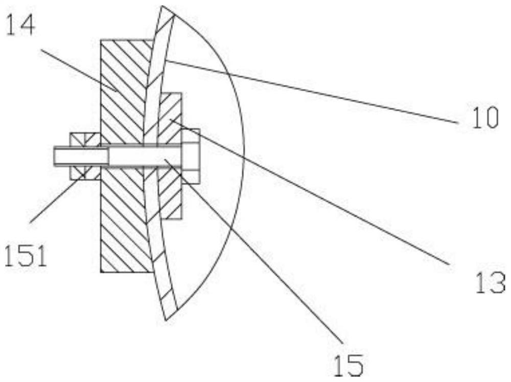 An explosion-proof blower with a detachable connection