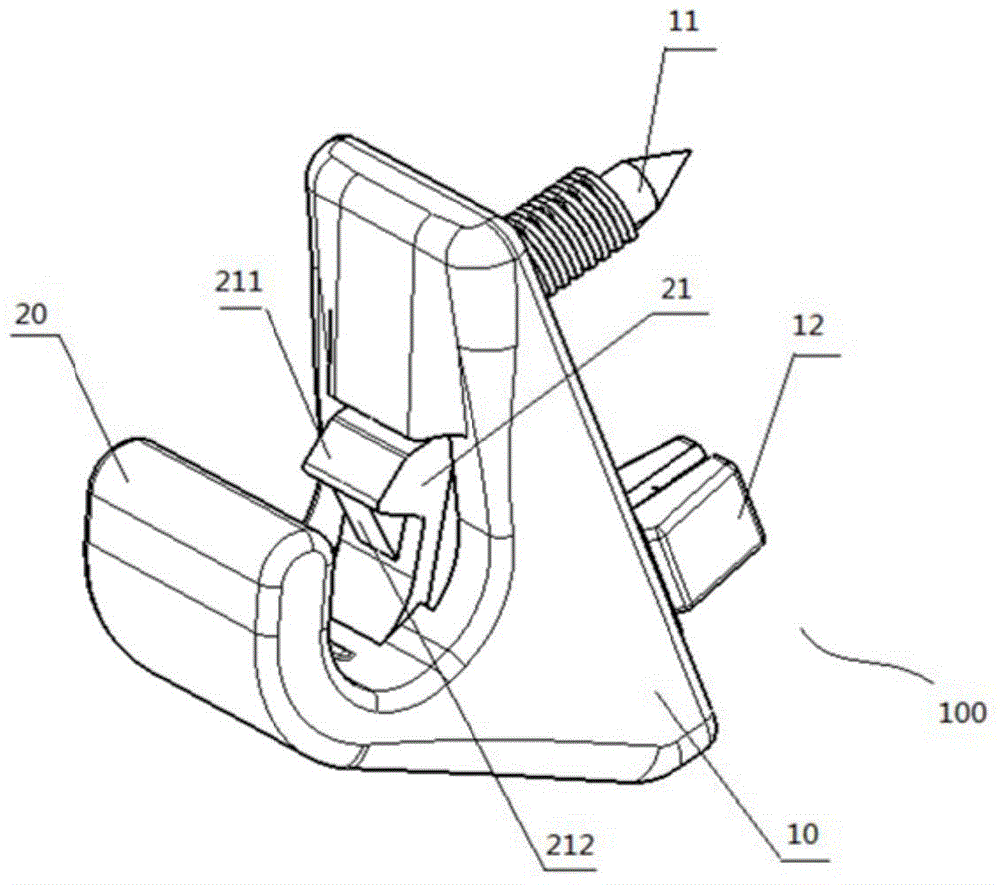 Hanger of car sun visor