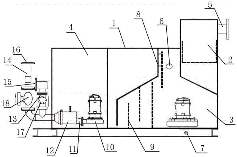 Kitchen waste collection and oil separation integrated machine