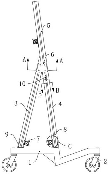 Detachable plate carrying device and assembling method thereof