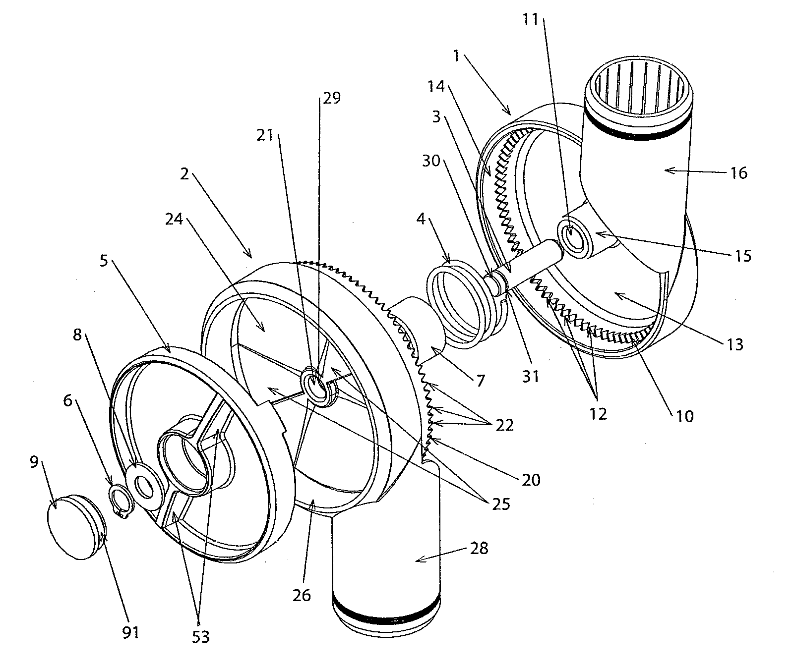 Hinge joint assembly