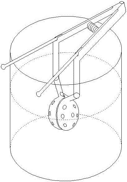 A kind of solid and liquid reagent reaction experiment method