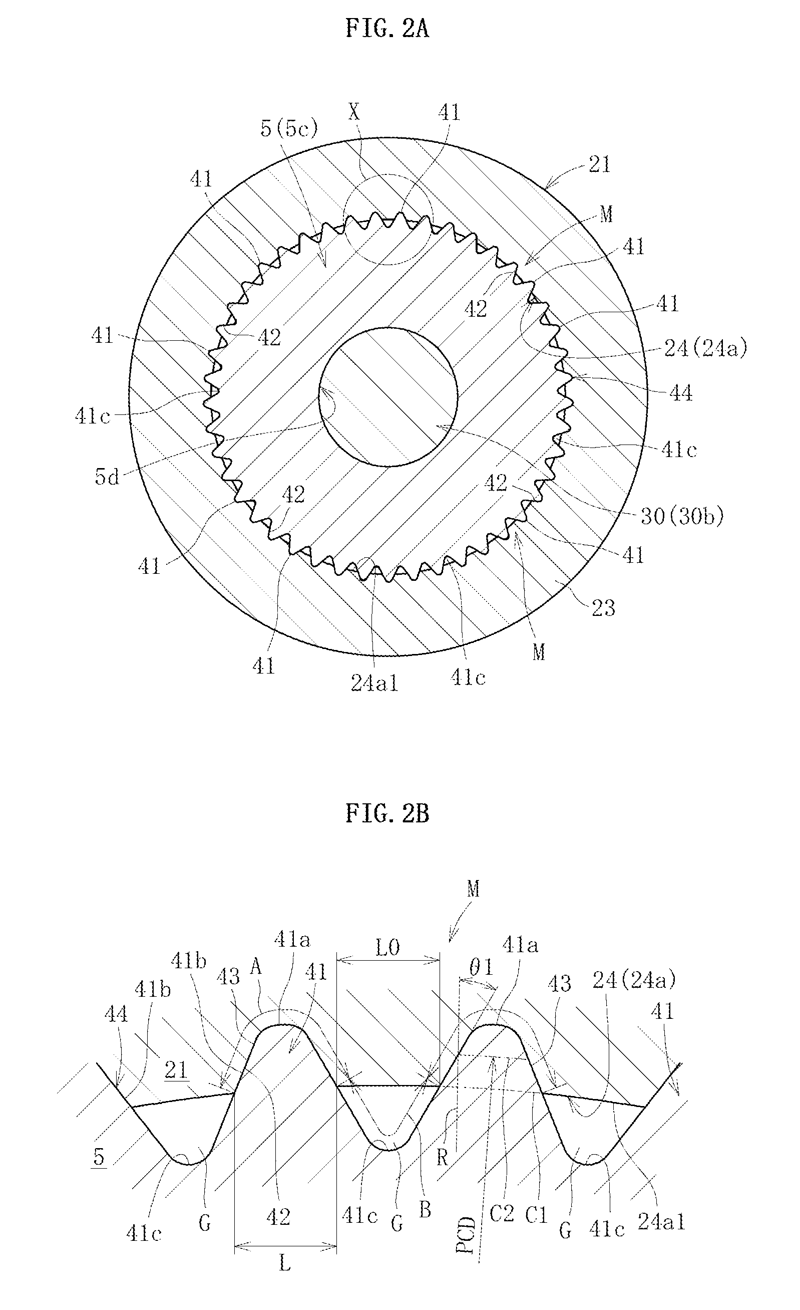 Bearing device for wheel