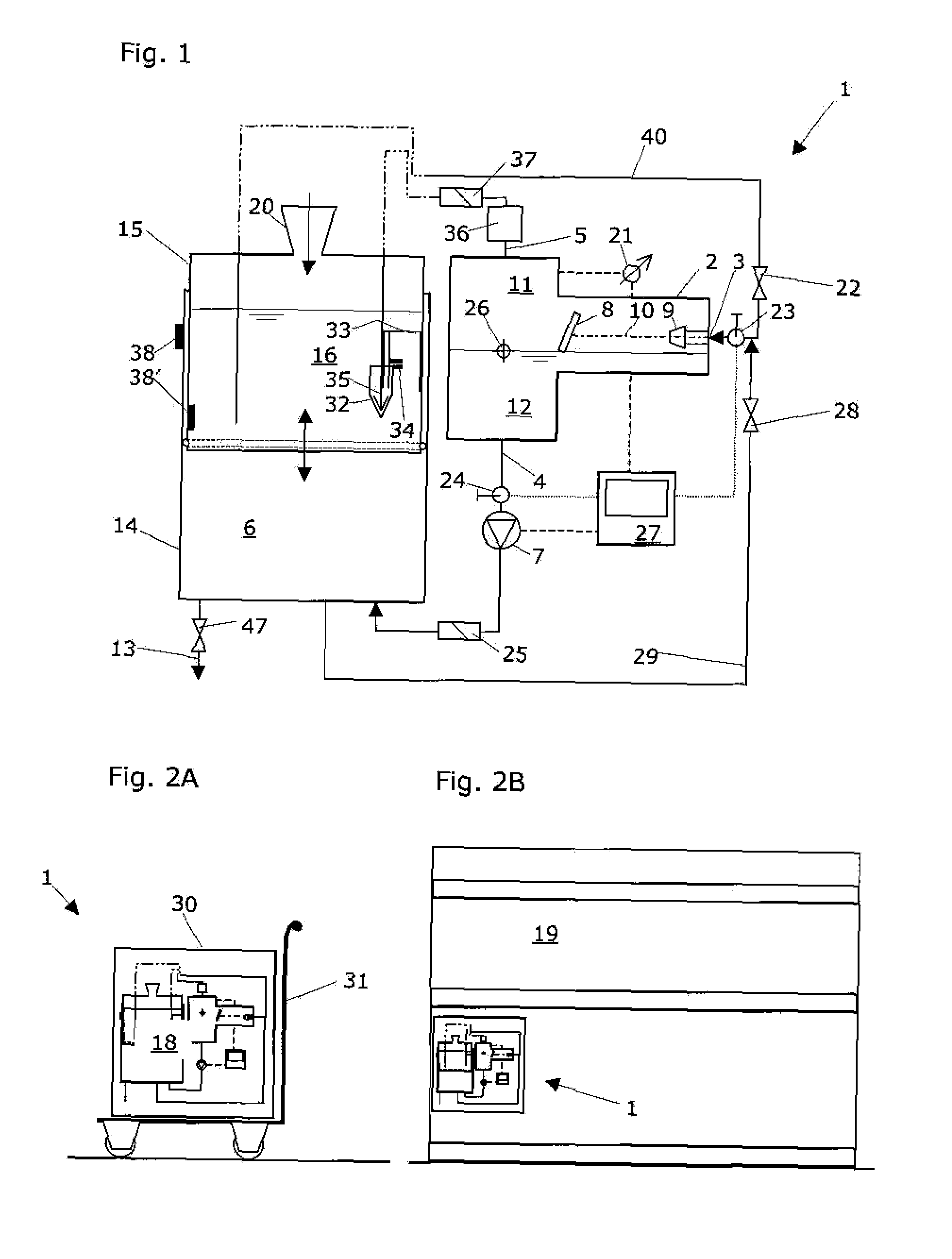 Conditioning device for liquid handling system liquids