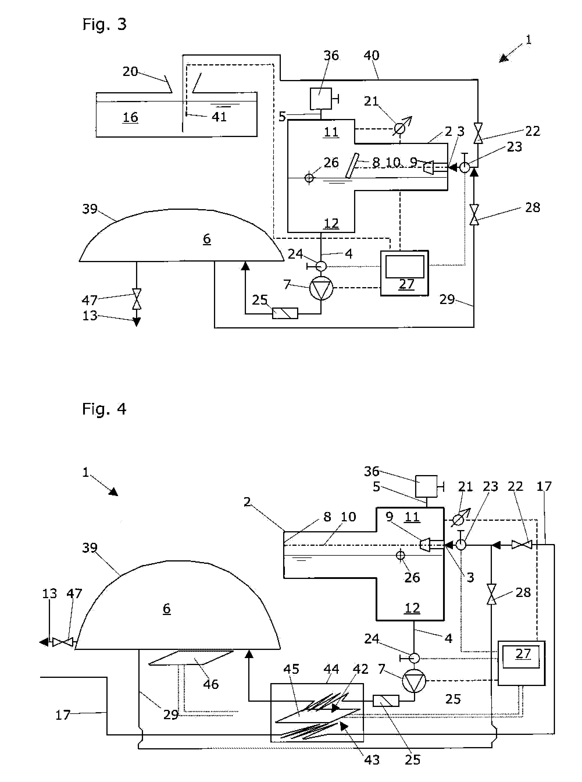 Conditioning device for liquid handling system liquids