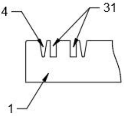 Gear shaping type air cooling radiator