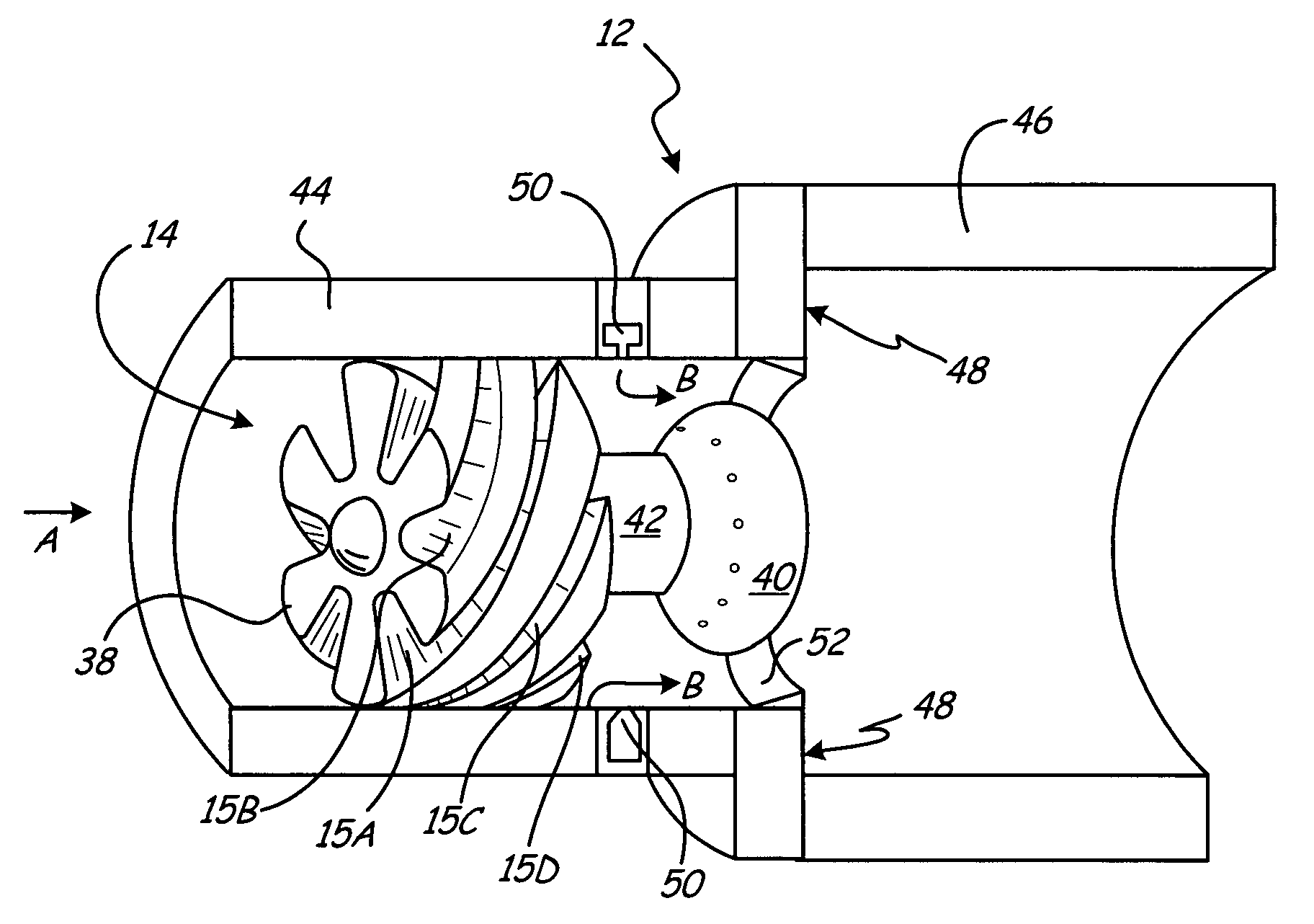 Ultra-compact, high performance aerovortical rocket thruster