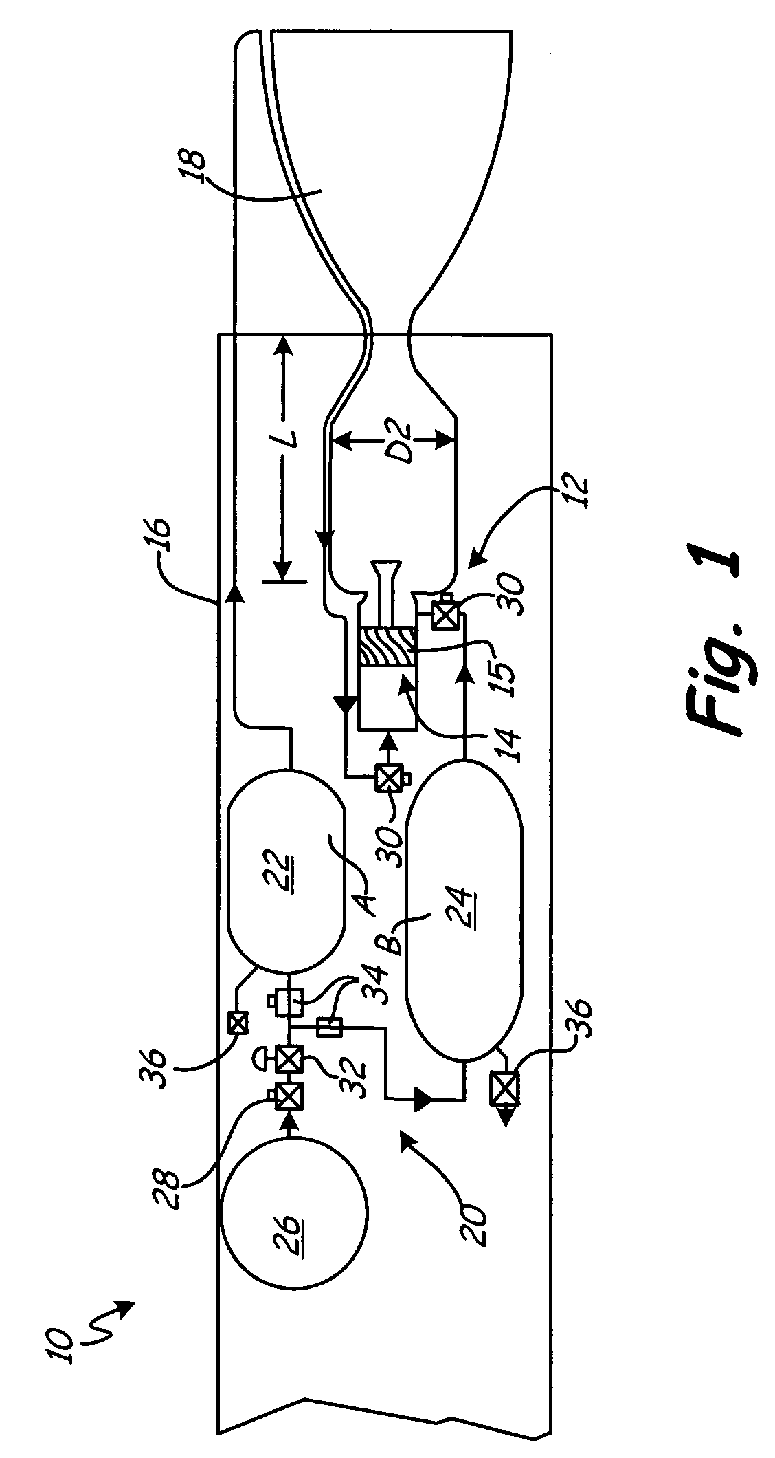 Ultra-compact, high performance aerovortical rocket thruster