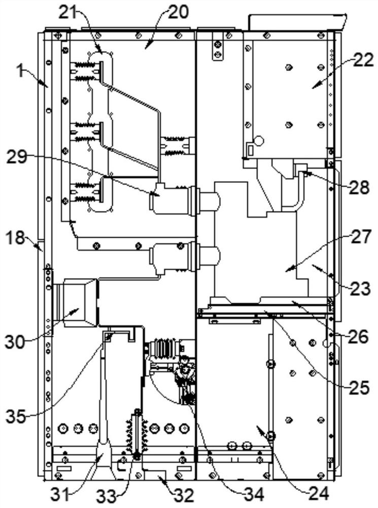 Armored movable alternating-current metal switch equipment