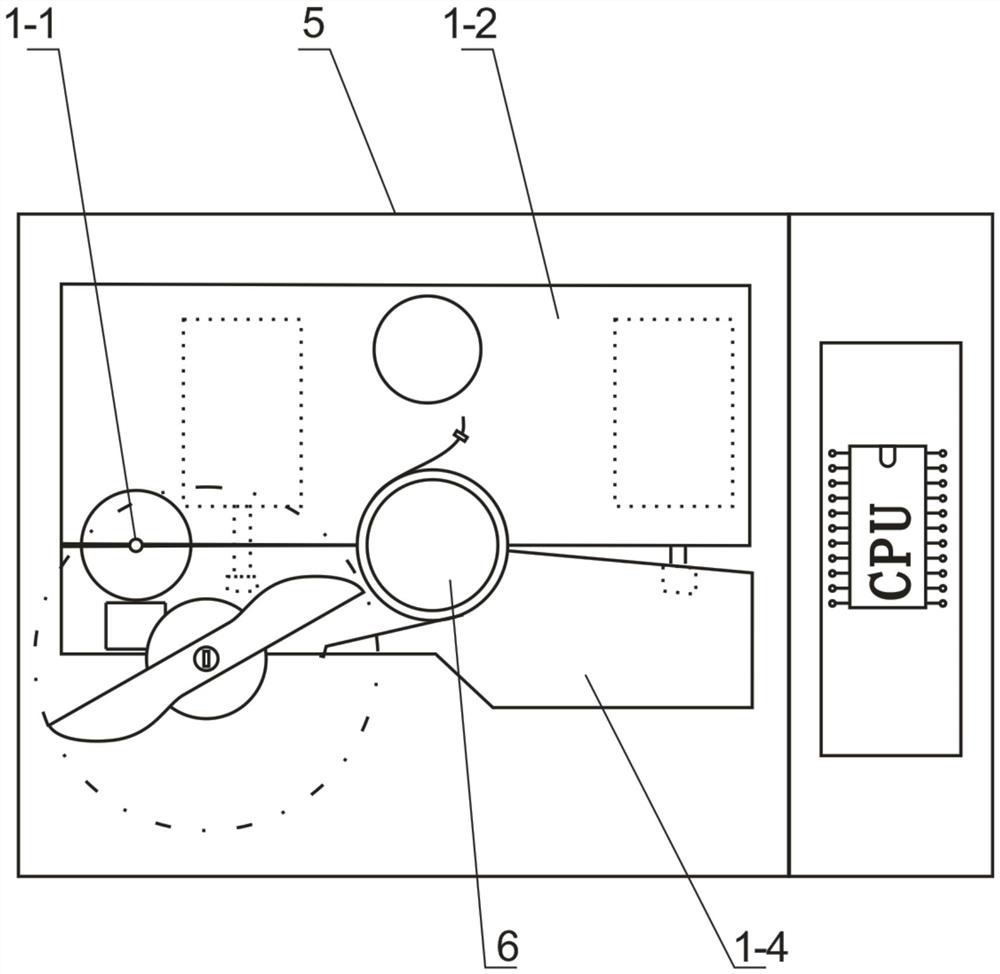 Full-automatic waste medical needle treatment device