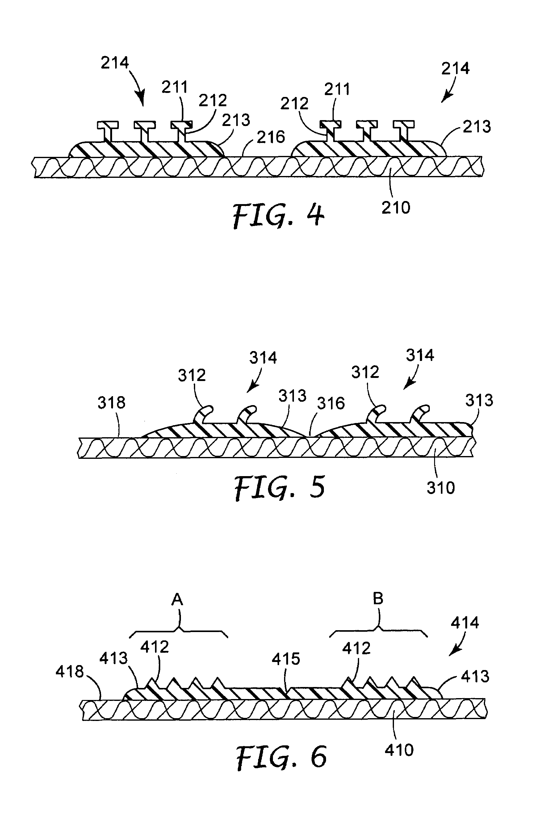 Systems and methods for composite webs with structured discrete polymeric regions