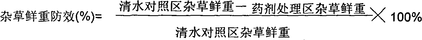 Weeding composition containing penoxsulam and bensulfuron-methyl