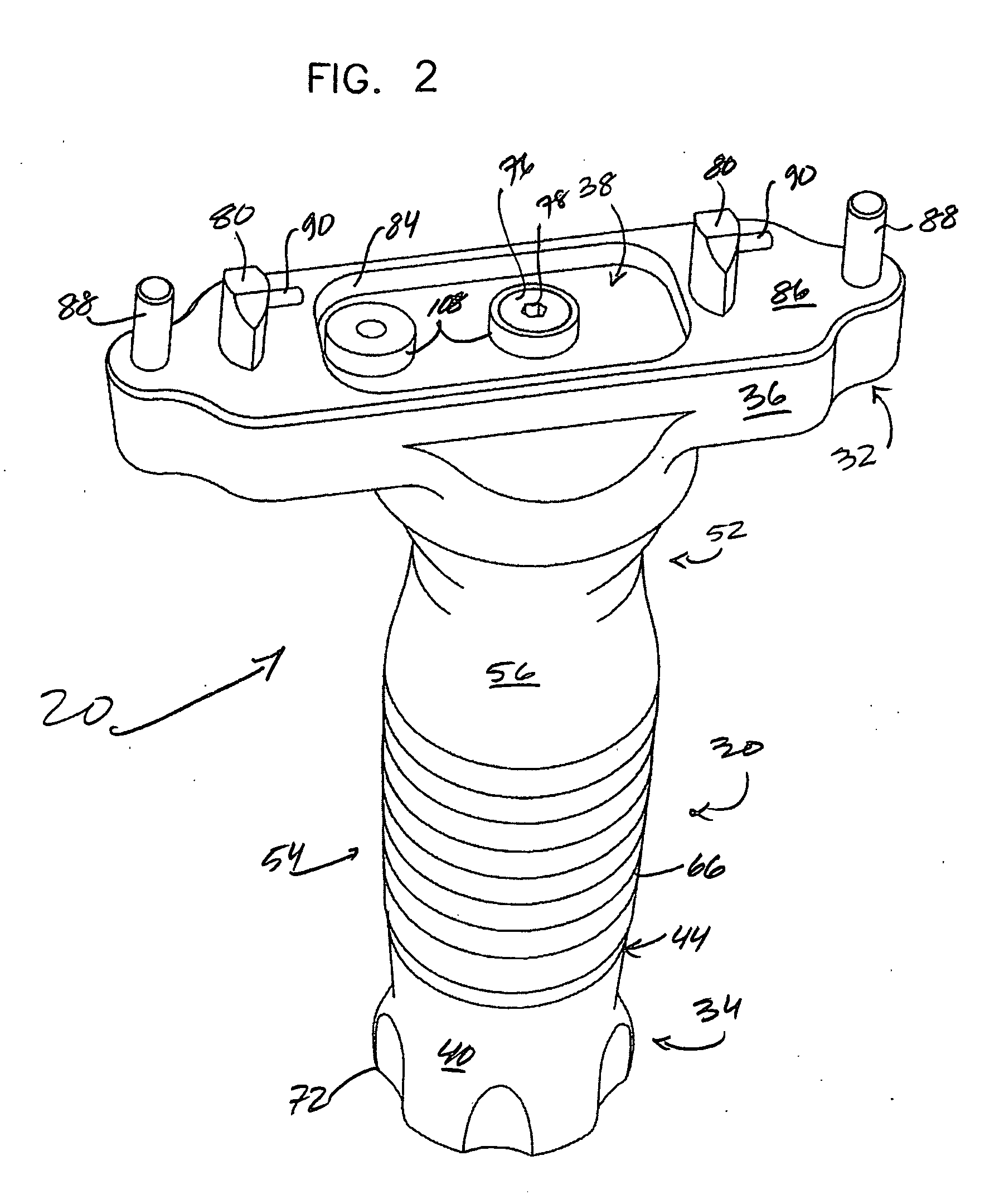 Forend grip assembly for receipt upon an unaltered host weapon