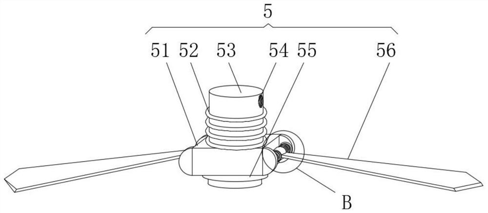 Dustproof weeding machine for municipal gardens