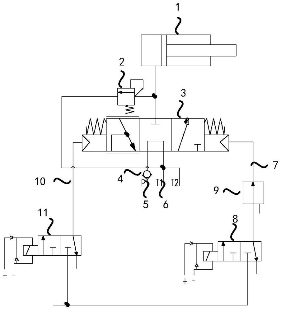 Dumper and lifting control device thereof