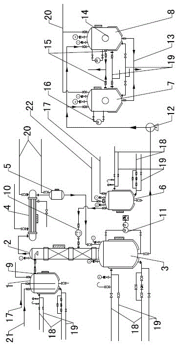 Reaction device and method for continuous production of n-(β-aminoethyl)-γ-aminopropyltrimethoxysilane